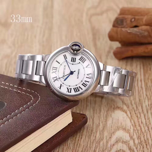 カルティエ時計正面デザイン